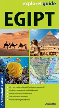 Egipt. Przewodnik + atlas okładka