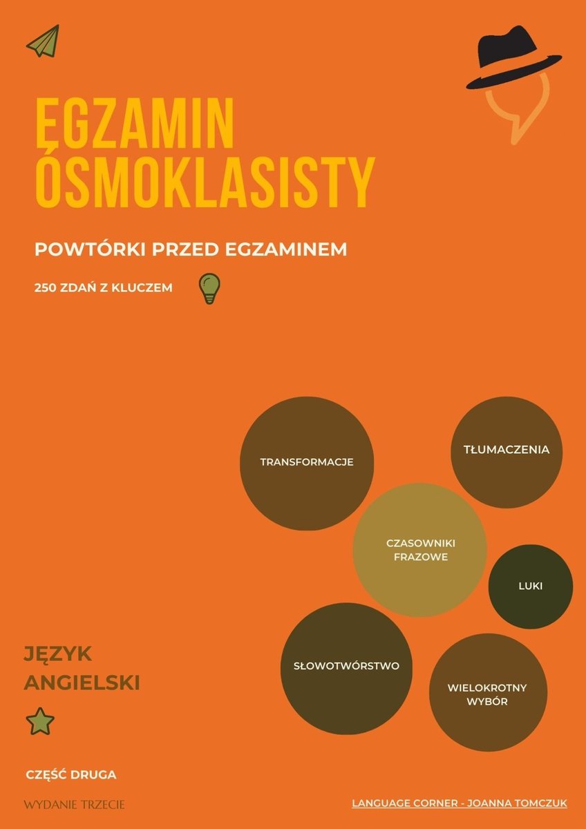 Egzamin ósmoklasisty. Powtórki przed egzaminem. Część 2 okładka