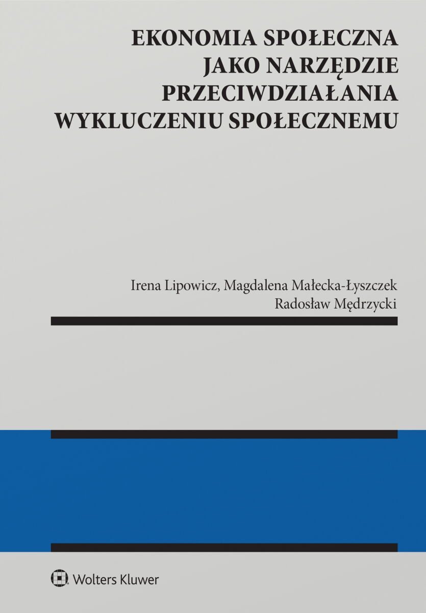 Ekonomia społeczna jako narzędzie przeciwdziałania wykluczeniu społecznemu - ebook pdf okładka