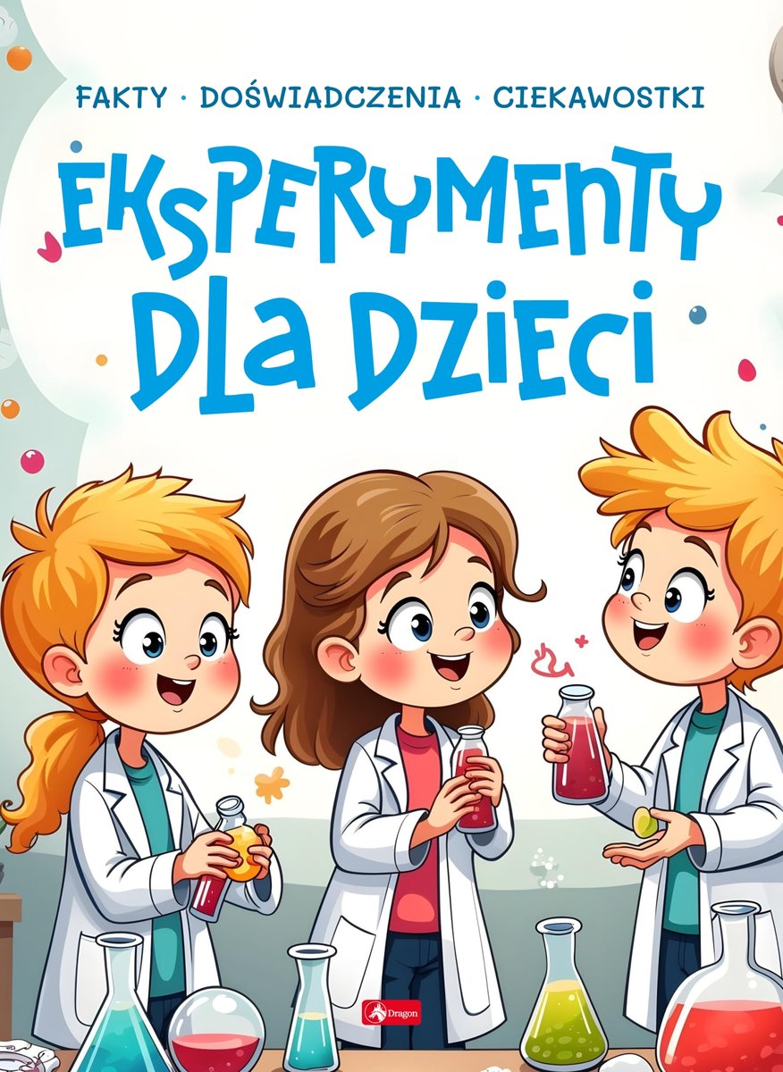 Eksperymenty dla dzieci okładka