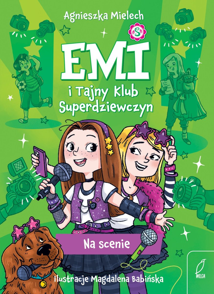 Emi i Tajny Klub Superdziewczyn. Na scenie okładka