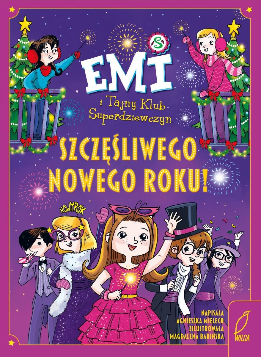 Emi i Tajny Klub Superdziewczyn. Szcz��śliwego Nowego Roku - ebook EPUB okładka