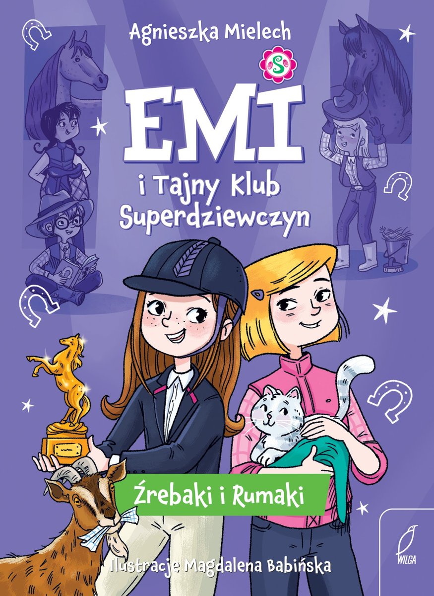 Emi i Tajny Klub Superdziewczyn. Źrebaki i rumaki okładka