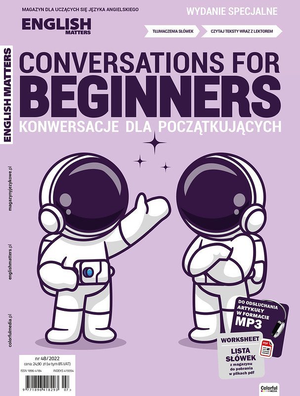 English Matters. Conversations for Beginners okładka