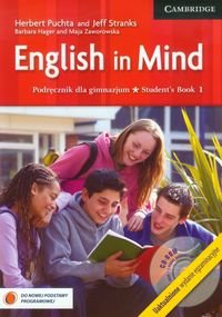 English in Mind 1. Poziom A1. Student's Book. Gimnazjum + CD okładka