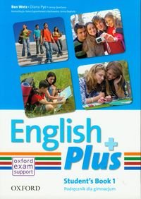 English plus 1. Podręcznik dla gimnazjum okładka