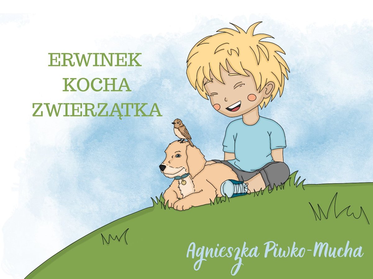 Erwinek kocha zwierzątka okładka