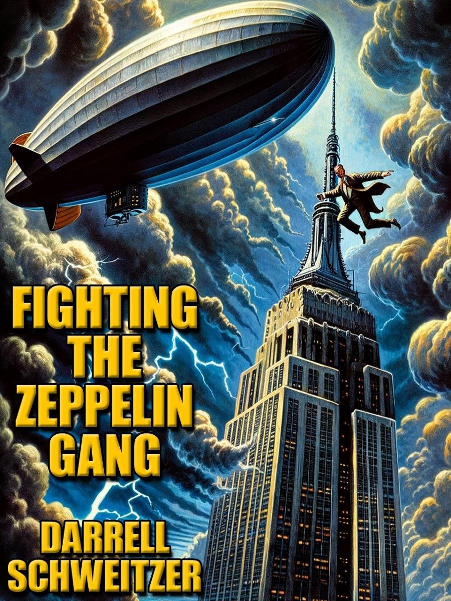 Fighting the Zeppelin Gang okładka