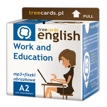 Fiszki Treecards. Work and Education A1 Vocabulary okładka