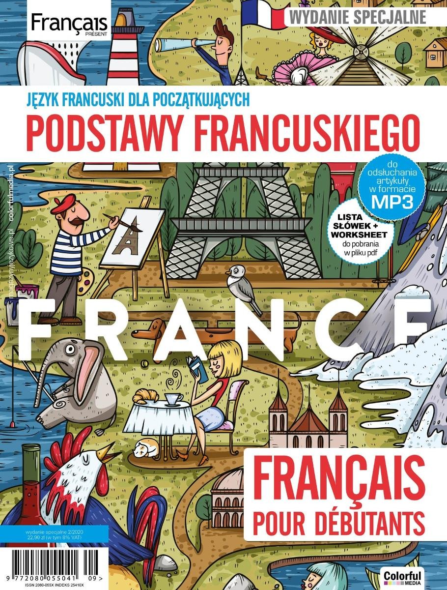 Français Présent - Francuski dla początkujących okładka