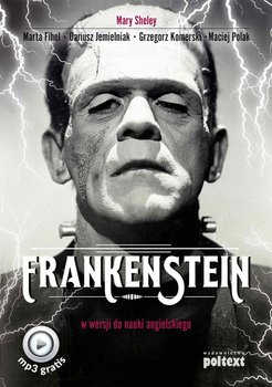 Frankenstein w wersji do nauki angielskiego okładka