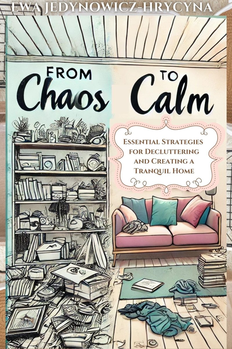 From Chaos to Calm: Essential Strategies for Decluttering and Creating a Tranquil Home in 10 Minutes a Day okładka