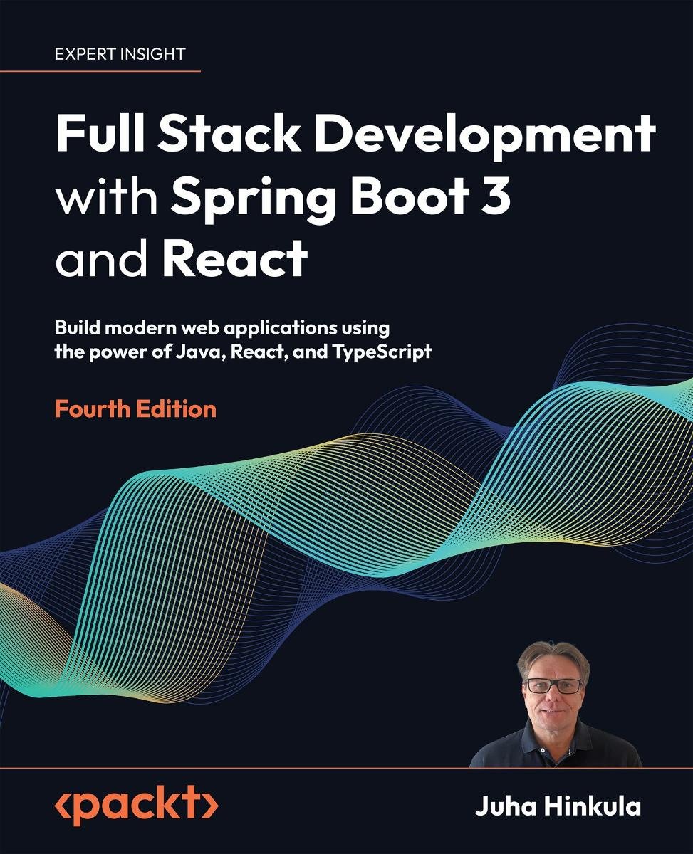 Full Stack Development with Spring Boot 3 and React okładka