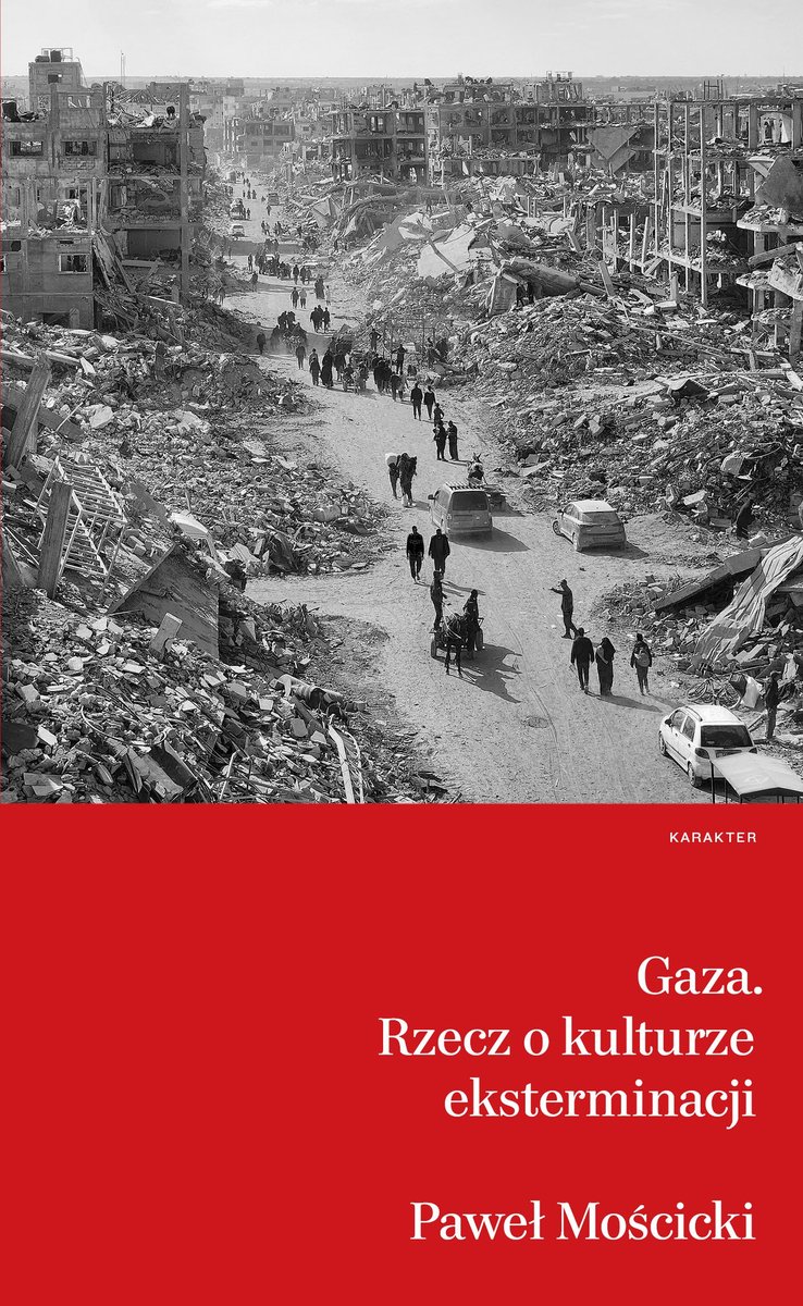 Gaza. Rzecz o kulturze eksterminacji okładka