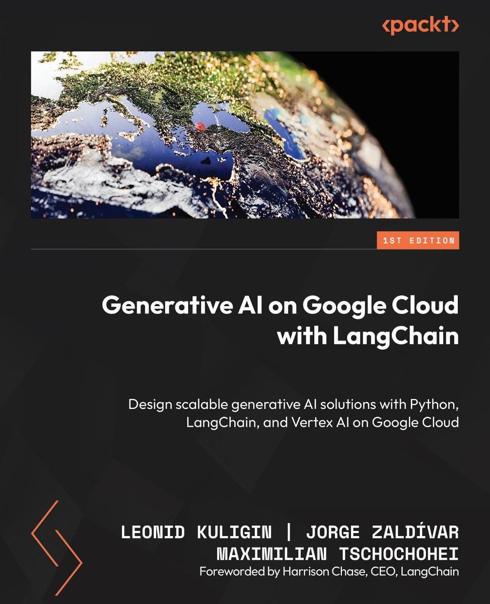 Generative AI on Google Cloud with LangChain - ebook EPUB okładka