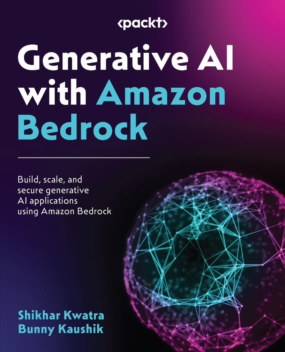 Generative AI with Amazon Bedrock okładka