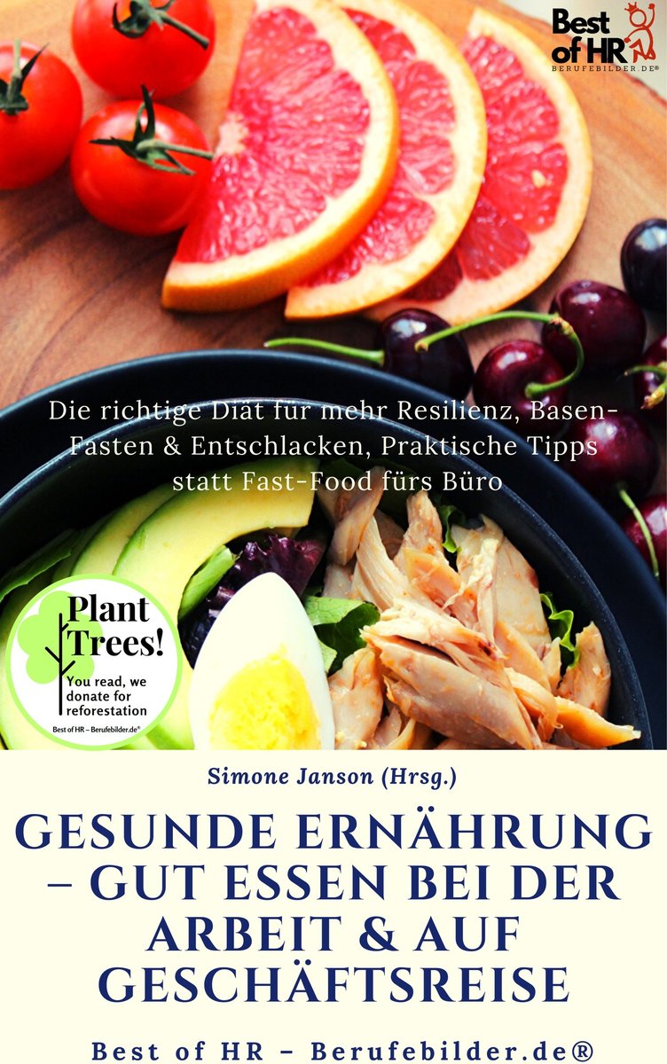 Gesunde Ernährung – gut essen bei der Arbeit & auf Geschäftsreise - ebook epub okładka
