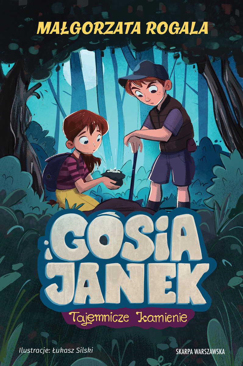 Gosia i Janek. Tajemnicze kamienie okładka