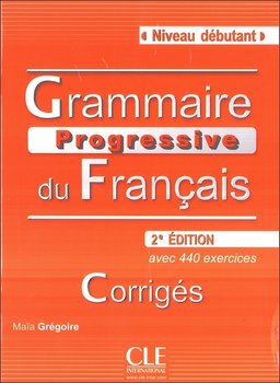 Grammaire Progressive du Francais Niveau debutant klucz okładka