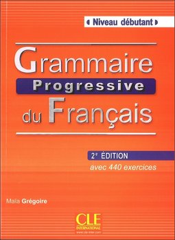 Grammaire Progressive du Francais Niveau debutant ksiazka z CD 2 edycja okładka