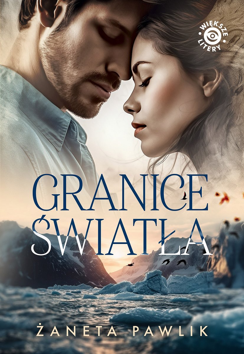 Granice światła. Większe litery okładka