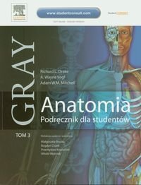 Gray. Anatomia. Podręcznik dla studentów. Tom 3 okładka