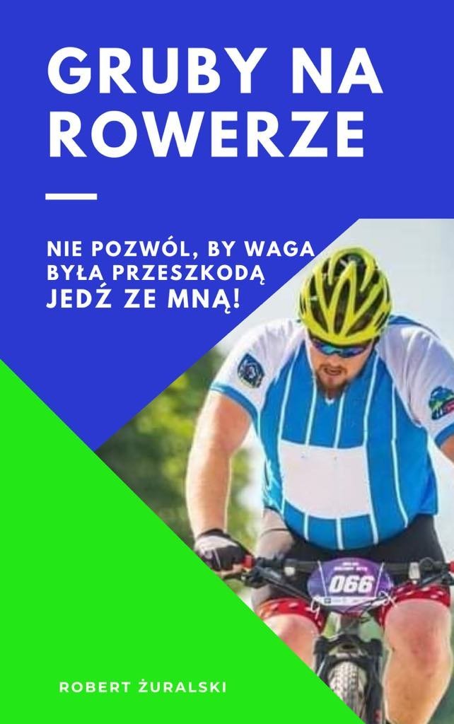 Gruby na rowerze okładka