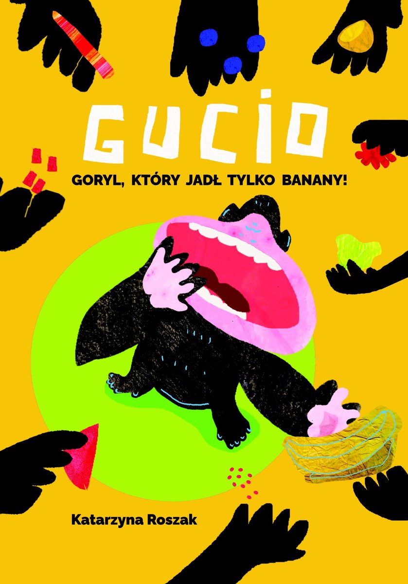 Gucio. Goryl, który jadł tylko banany! okładka