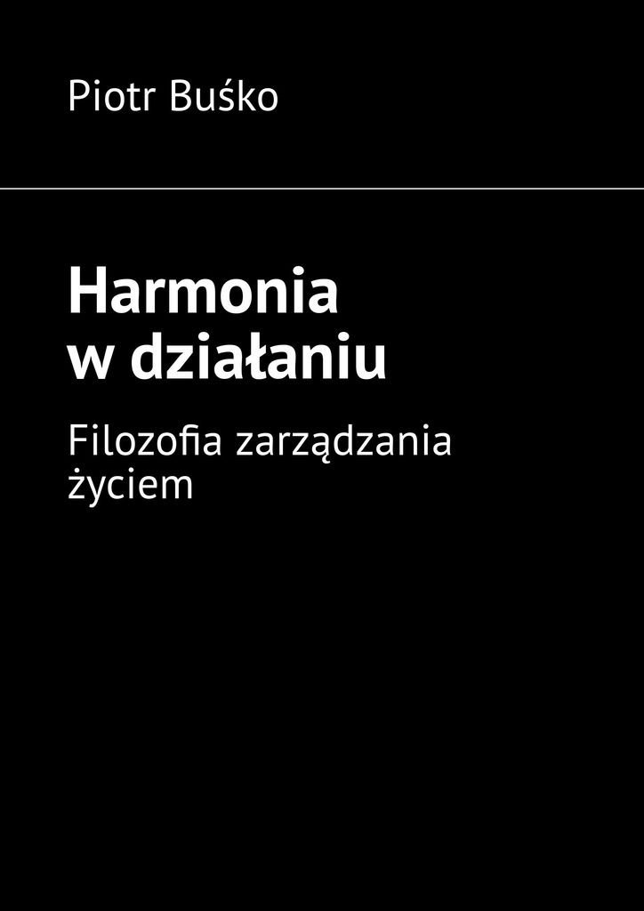 Harmonia w działaniu okładka