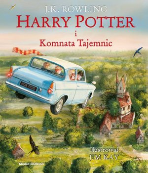 Harry Potter. Tom 2. Harry Potter i Komnata Tajemnic (wydanie ilustrowane) okładka