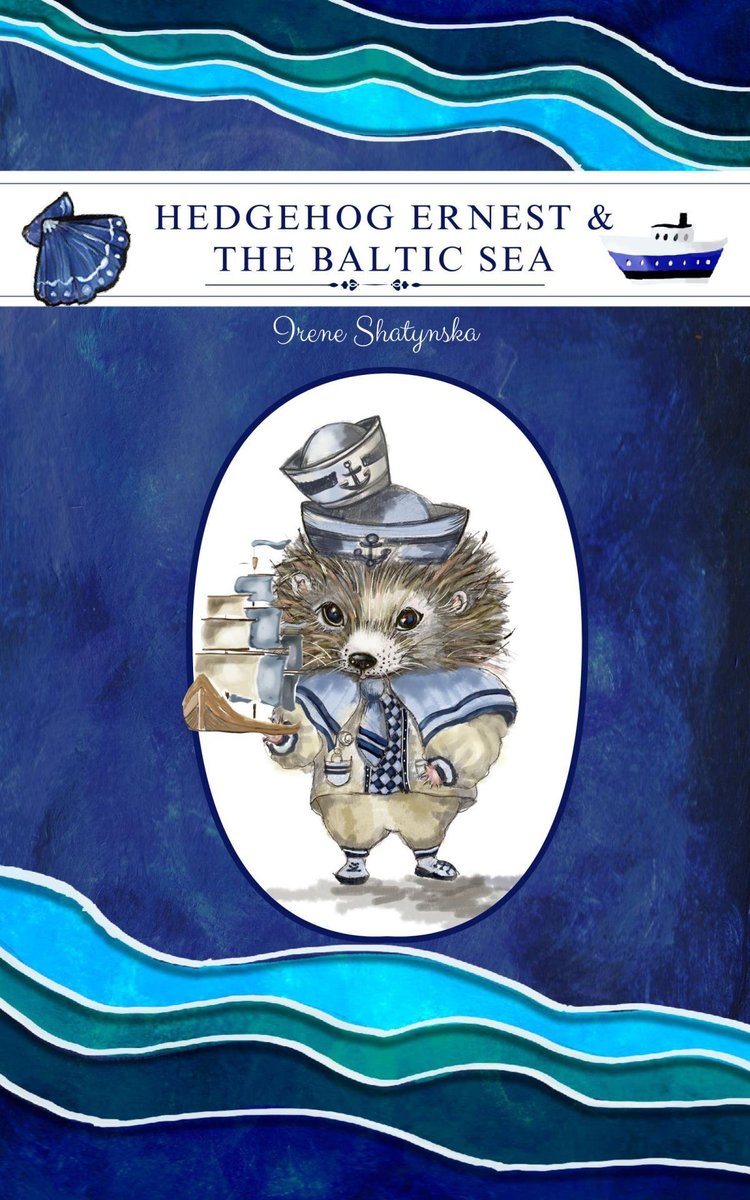 Hedgehog Ernest and the Baltic Sea okładka