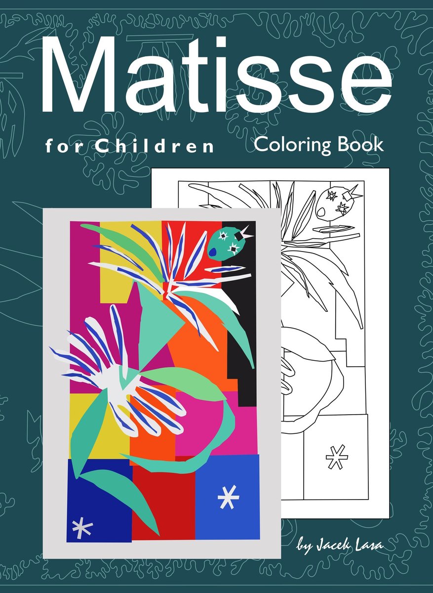 Henri Matisse for Children Coloring Book okładka
