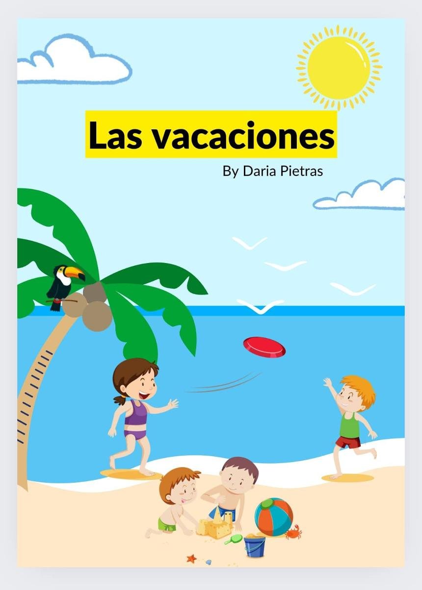 Hiszpański dla dzieci - zeszyt ćwiczeń + słownictwo z obrazkami okładka