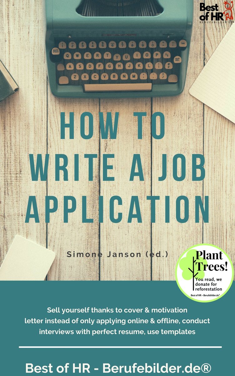 How to Write a Job Application - ebook epub okładka