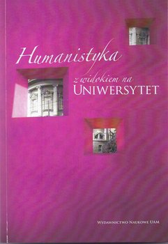 Humanistyka z widokiem na Uniwersytet okładka