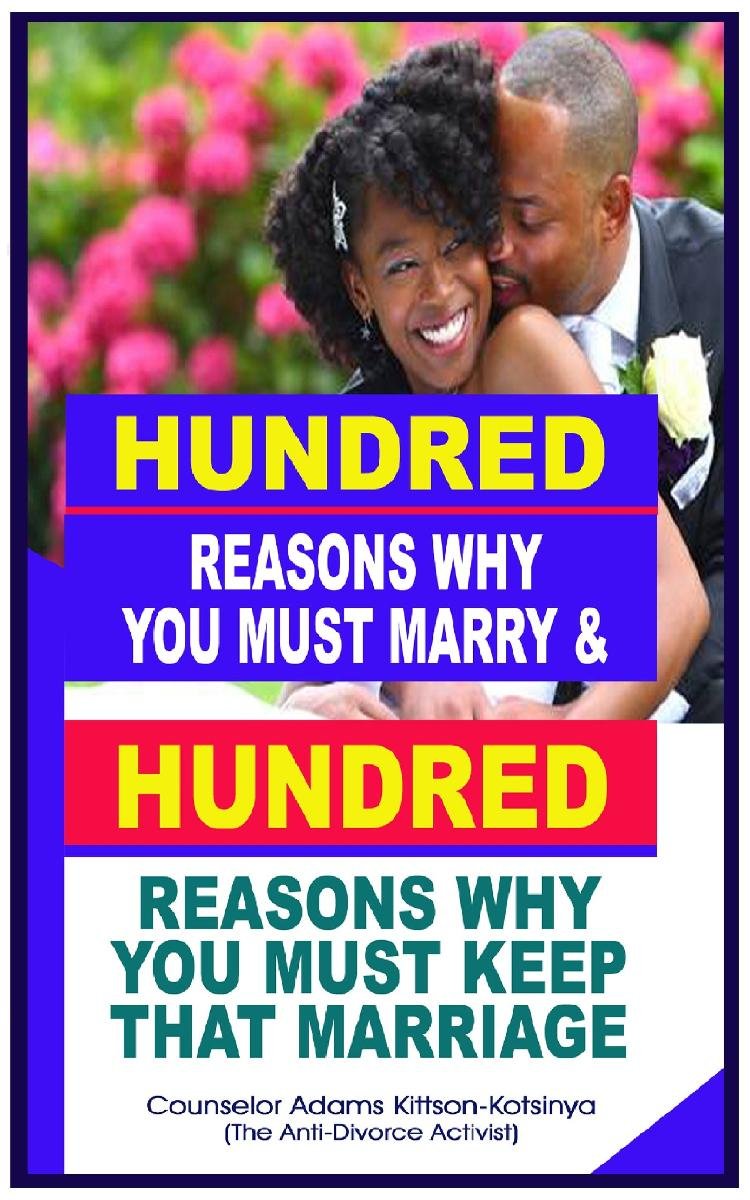 Hundred reasons why you must & Hundred reasons why you keep that marriage okładka