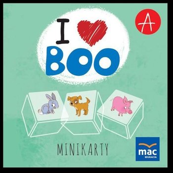 I love Boo. Język angielski. Minikarty. Poziom A. Przedszkole okładka