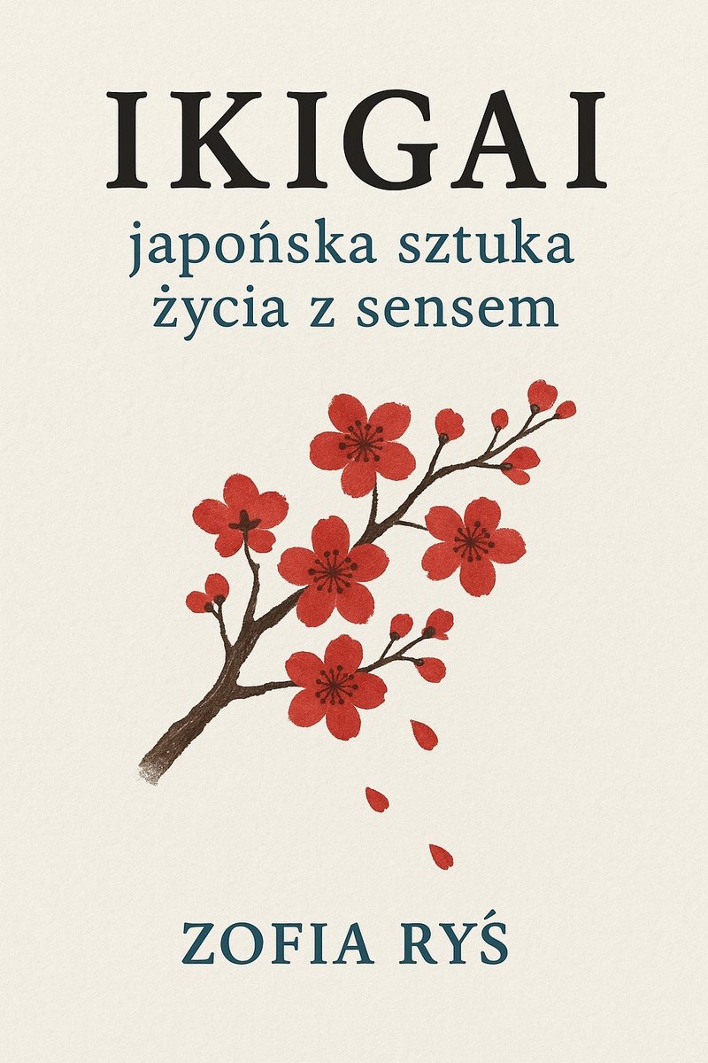Ikigai – japońska sztuka życia z sensem okładka