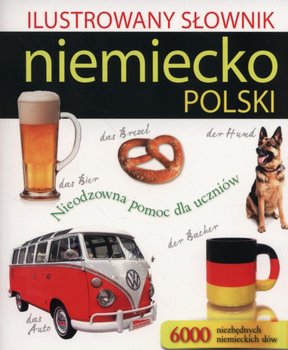 Ilustrowany słownik niemiecko-polski okładka
