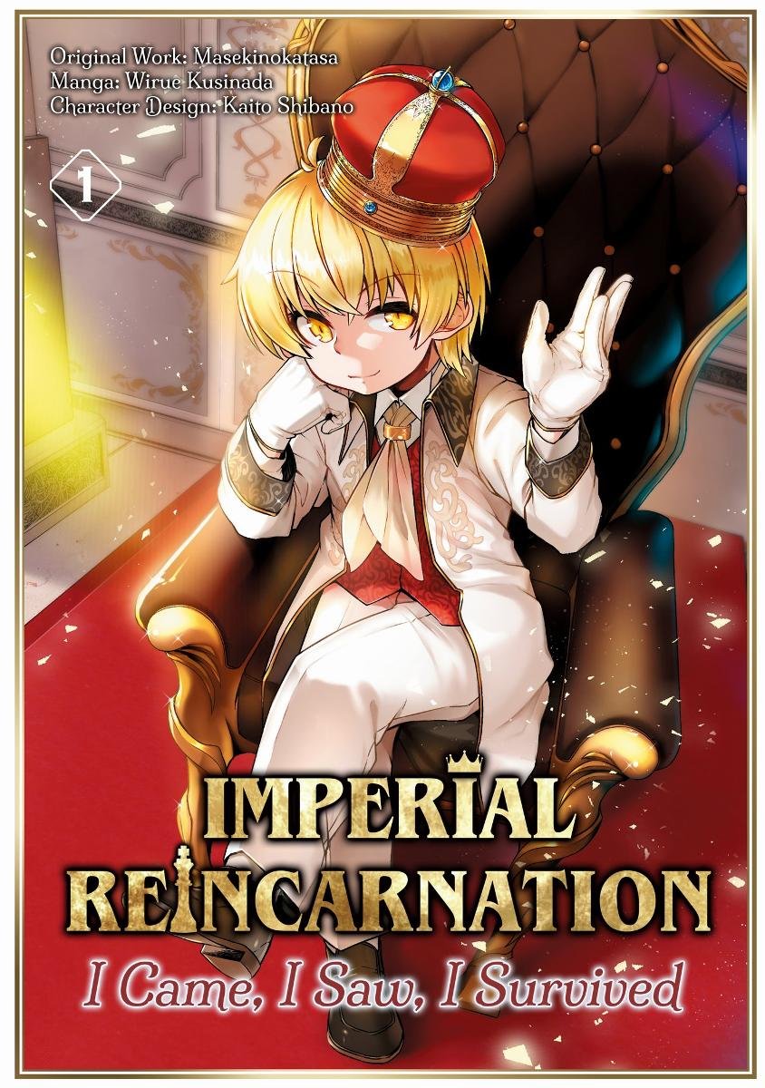 Imperial Reincarnation. I Came, I Saw, I Survived. Manga. Volume 1 - ebook EPUB okładka