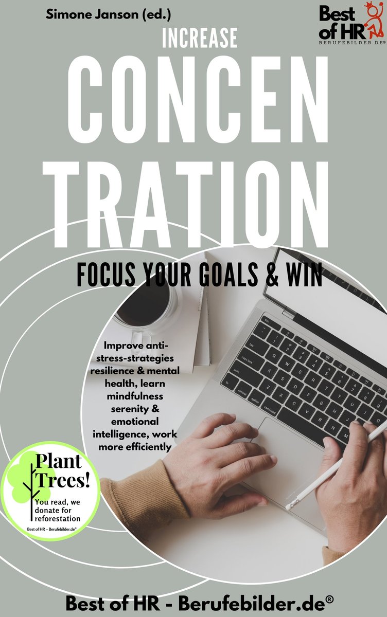 Increase Concentration Focus Your Goals & Win - ebook epub okładka