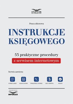 Instrukcje księgowego. 53 praktyczne procedury z serwisem internetowym okładka