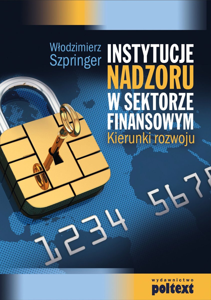 Instytucje nadzoru w sektorze finansowym okładka