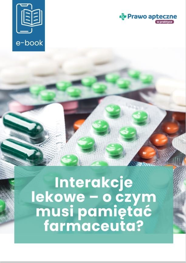 Interakcje lekowe. O czym musi pamiętać farmaceuta okładka