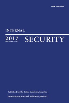 Internal Security (January-June 2017) Vol. 9/1/2017 okładka
