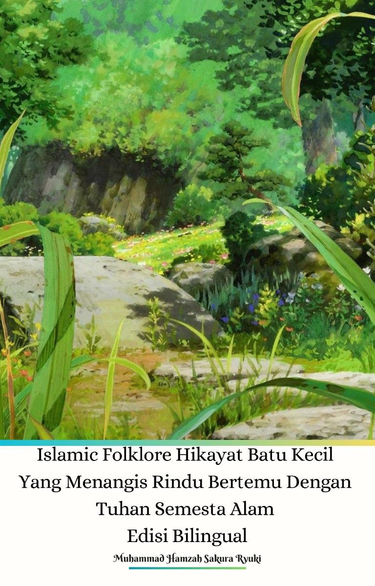 Islamic Folklore Hikayat Batu Kecil Yang Menangis Rindu Bertemu Dengan Tuhan Semesta Alam Edisi Bilingual okładka