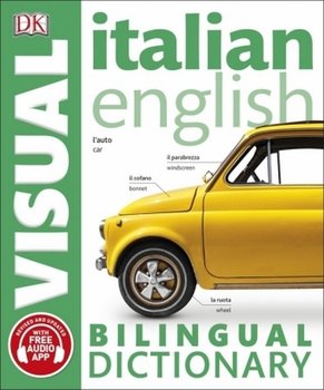 Italian English Bilingual Visual Dictionary okładka