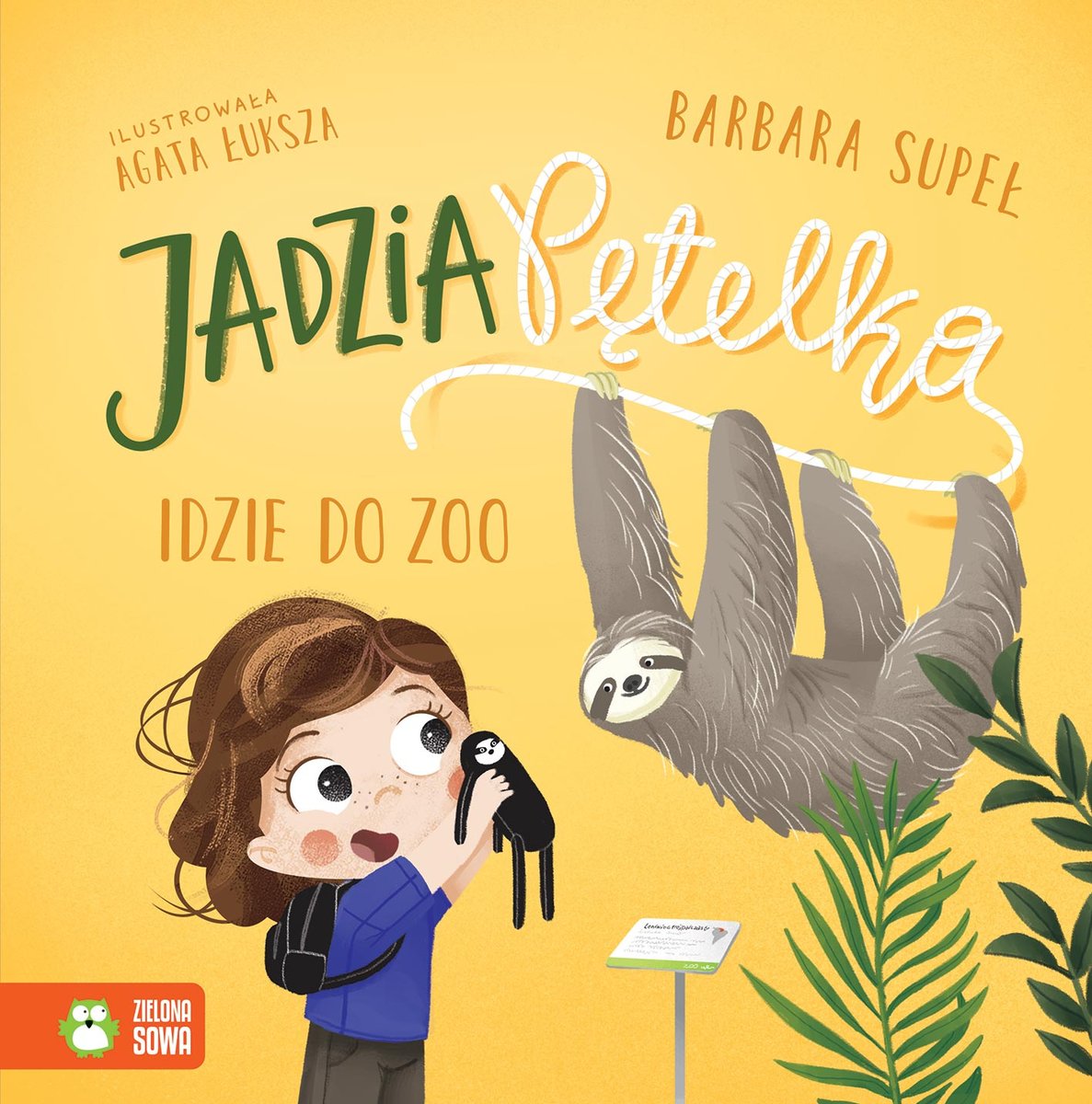 Jadzia Pętelka idzie do zoo okładka