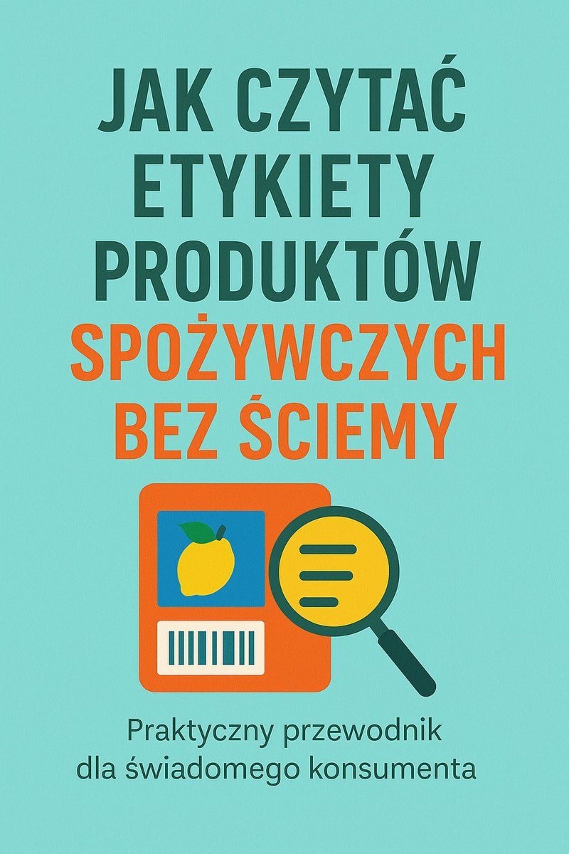 Jak czytać etykiety produktów spożywczych bez ściemy okładka