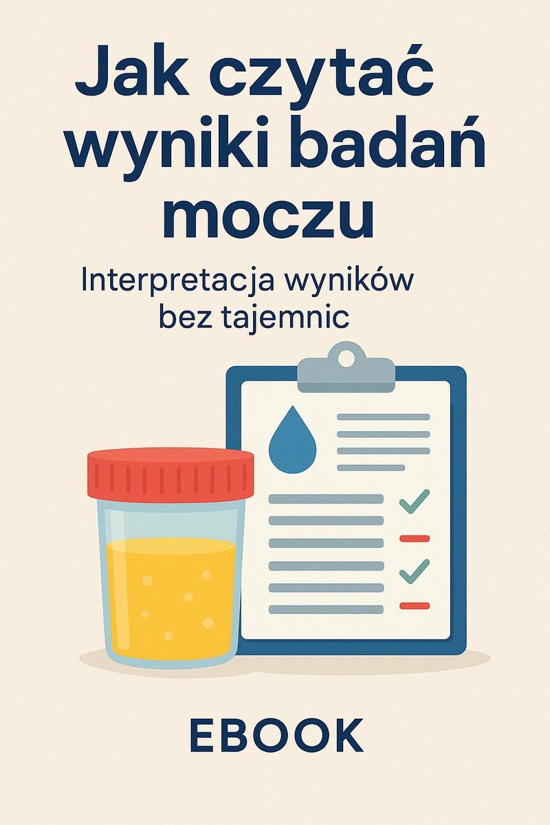 Jak czytać wyniki badań moczu. Interpretacja wyników bez tajemnic okładka